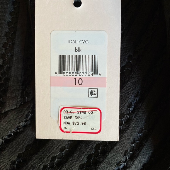 NWT Stunning Sleeveless Black Dress With Pockets - Picture 10 of 10